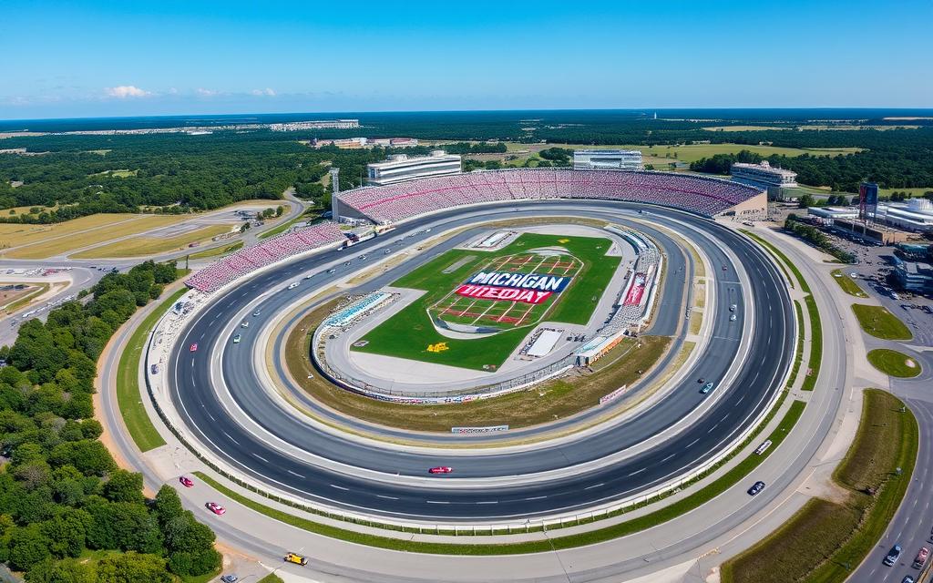 michigan international speedway track design